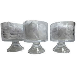 Set of 3 Mikasa CHEERS Collection Footed Wine Glasses Barware Weighted Bottom